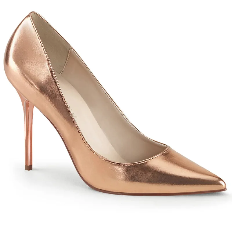 CLASSIQUE-20 Rose Gold Court High Heel