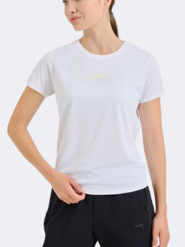 Anta Flow Light Women Running T-Shirt White