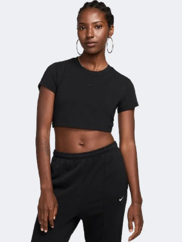 Nike Sportswear Chill Knit Women Lifestyle T-Shirt Black