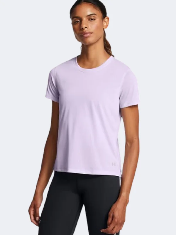 Under Armour Launch Women Running T-Shirt Salt Purple/Ref