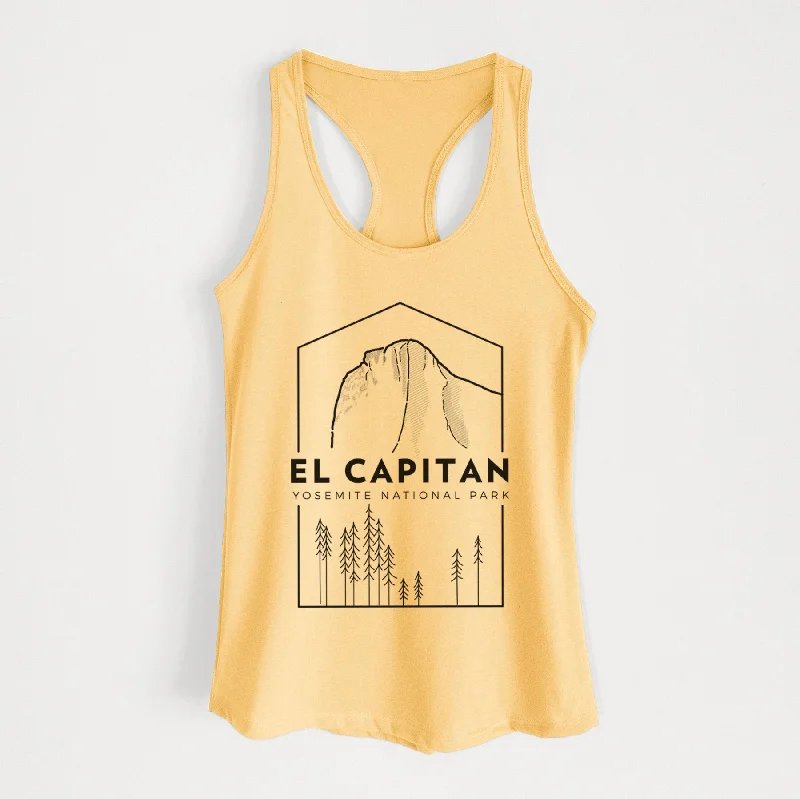 El Capitan - Yosemite National Park - Women's Racerback Tanktop