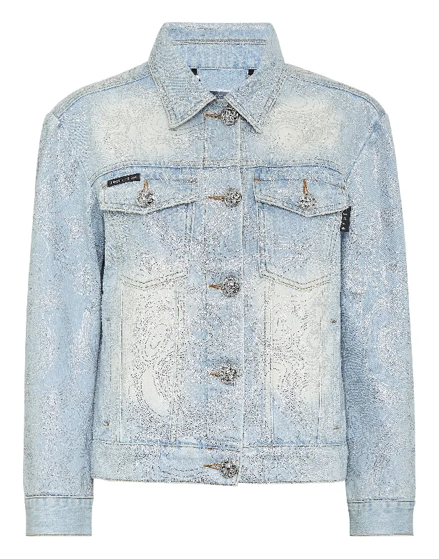 Denim Jacket Teddy Bear