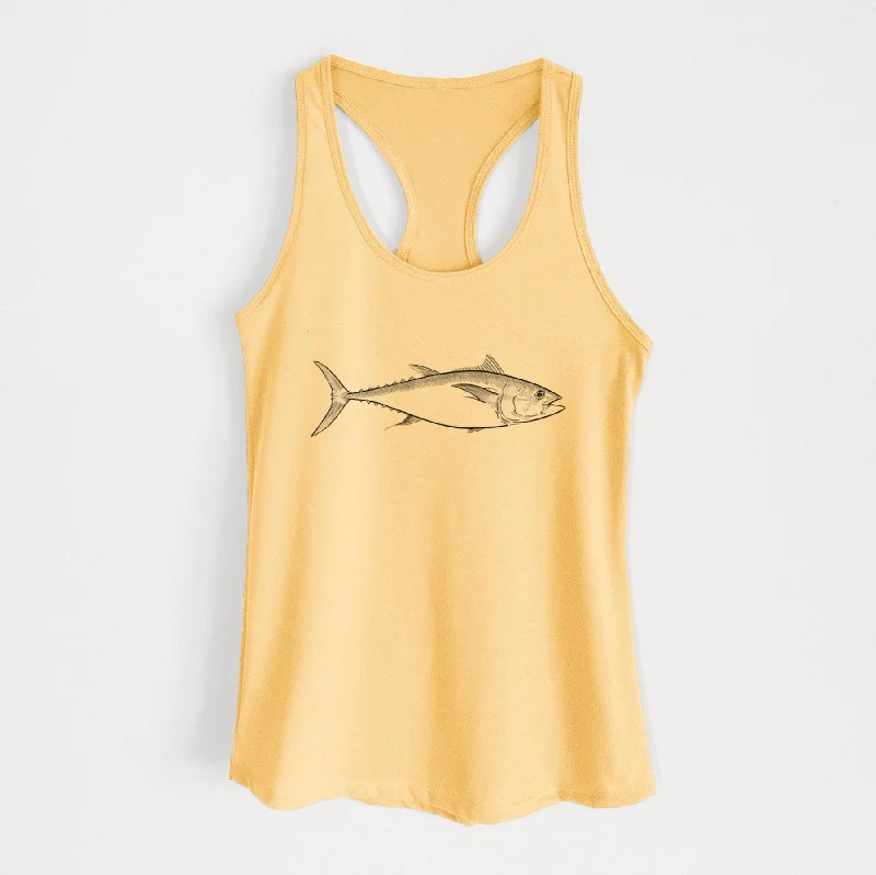 Atlantic Bluefin Tuna - Thunnus thynnus - Women's Racerback Tanktop