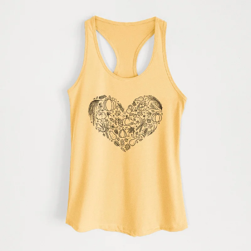 Heart Full of Fall - Women's Racerback Tanktop