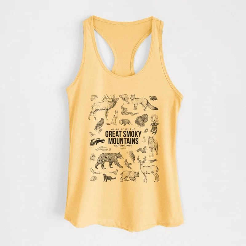 Wildlife of the Great Smoky Mountains National Park - Women's Racerback Tanktop