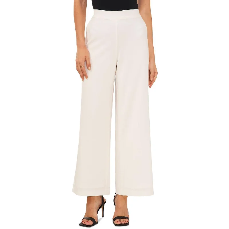 Vince Camuto Womens High Rise Work Wear Wide Leg Pants