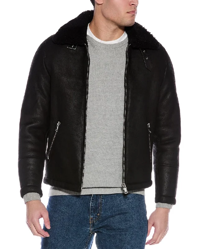 Reiss Kyelder Shearling Jacket