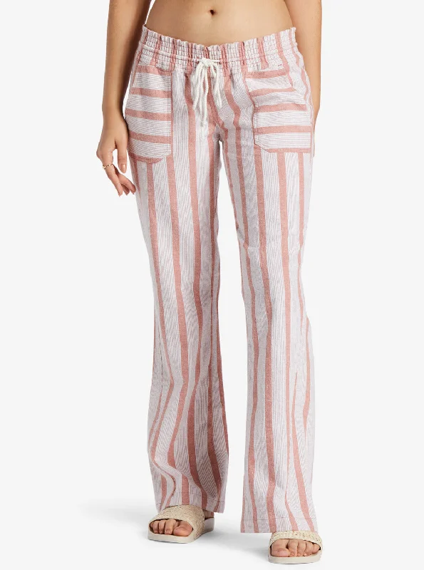 Oceanside Flared Pants - Cedar Wood Bonzer Bico Stripe