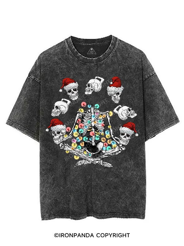 MEDITATION CHRISTMAS VINTAGE GYM SHIRT