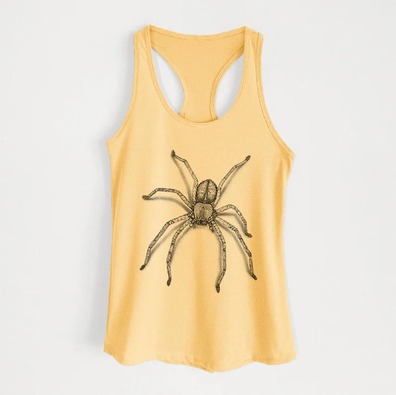 Huntsman Spider - Olios giganteus - Women's Racerback Tanktop