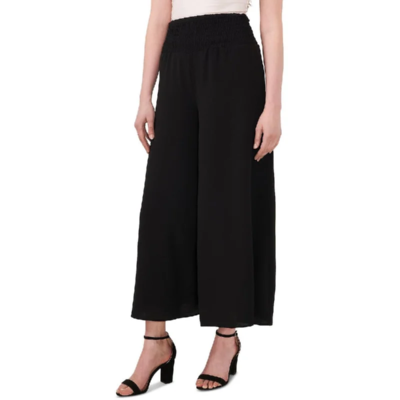 Sam & Jess Womens High Rise Wide Leg Ankle Pants