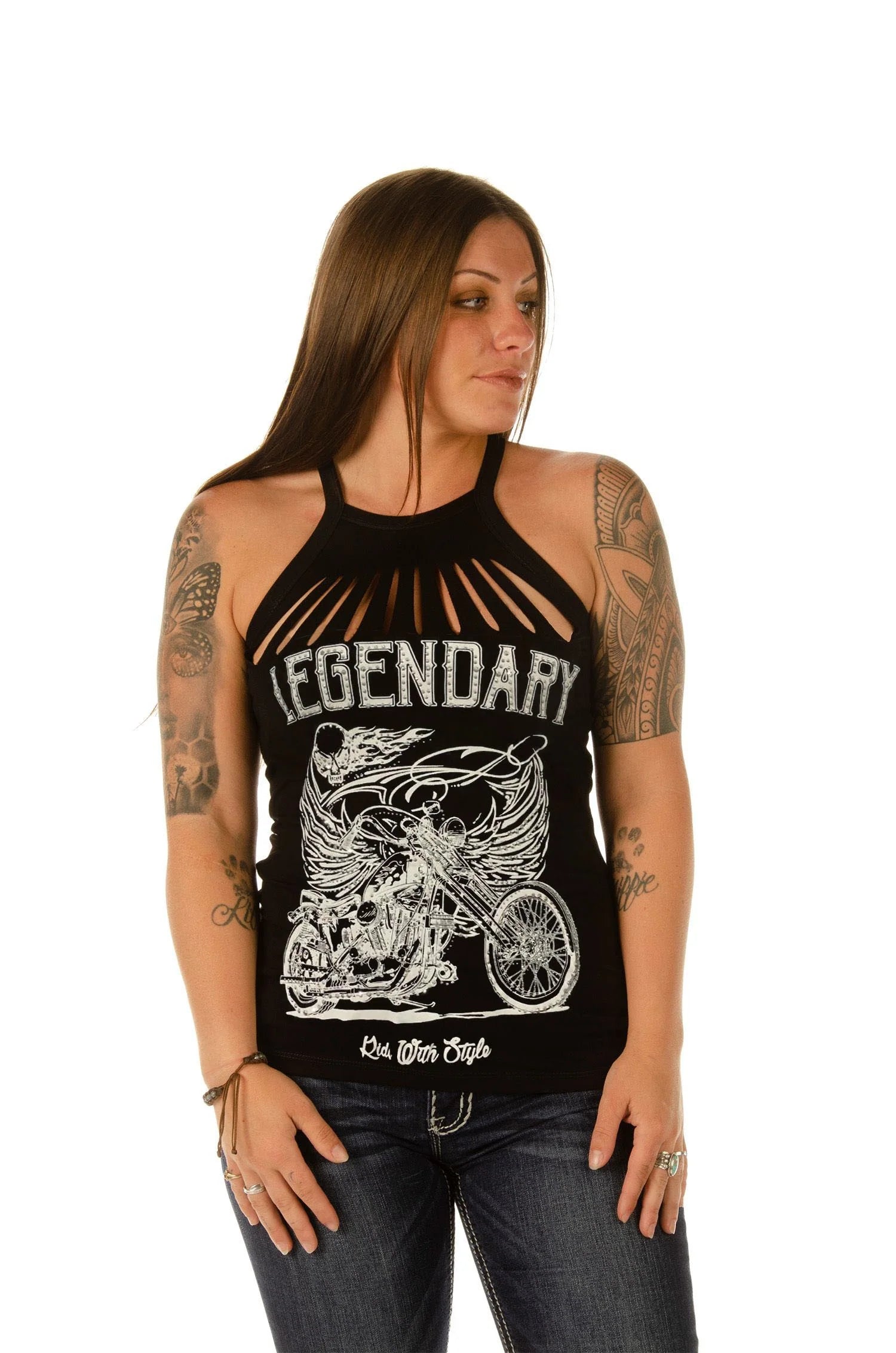 Ladies Legendary Ghost Rider Tank Top