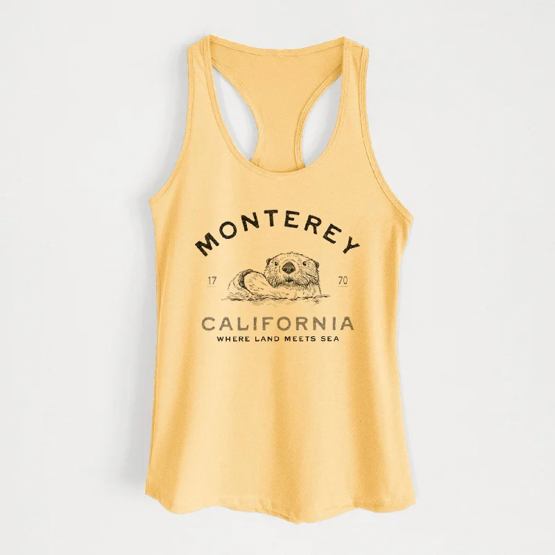 Monterey Sea Otter - Women's Racerback Tanktop