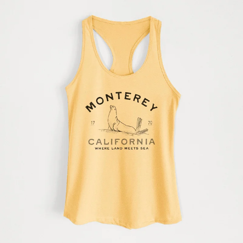 Monterey Sea Lion - Women's Racerback Tanktop