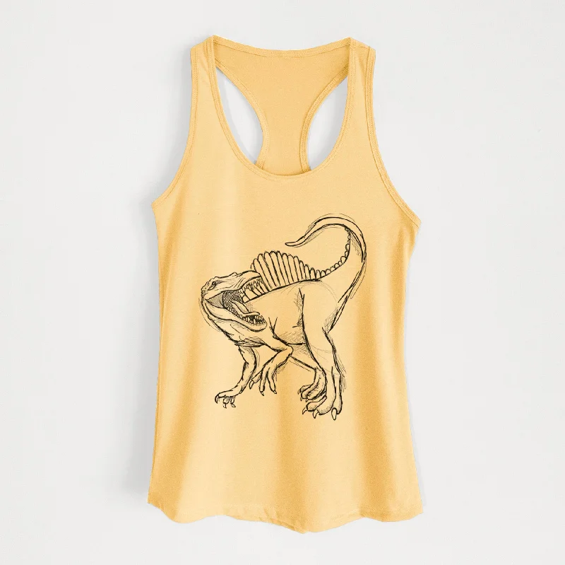 Spinosaurus Aegyptiacus - Women's Racerback Tanktop