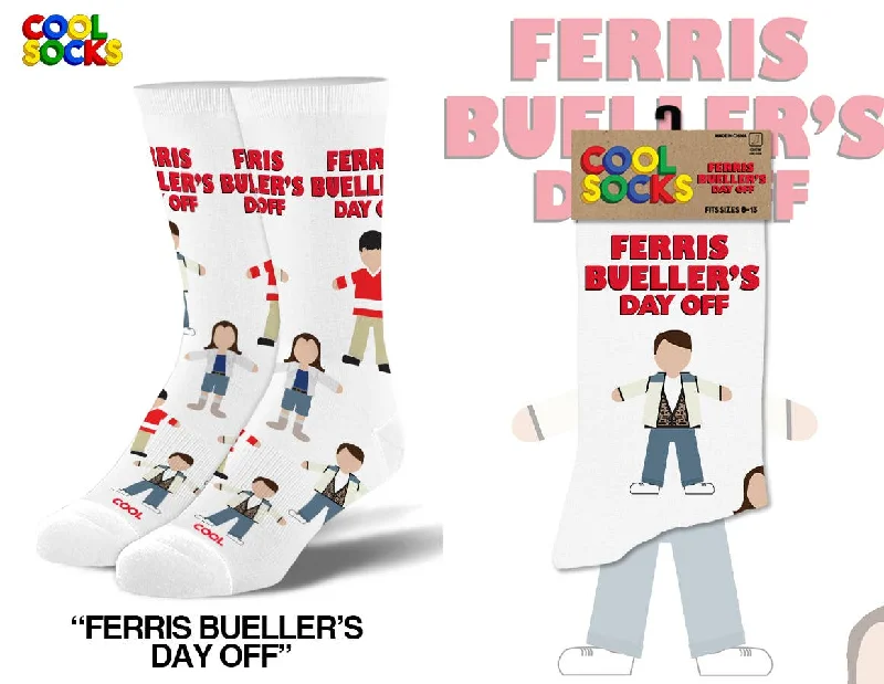 Ferris Buellers Day Off - Mens Crew Folded