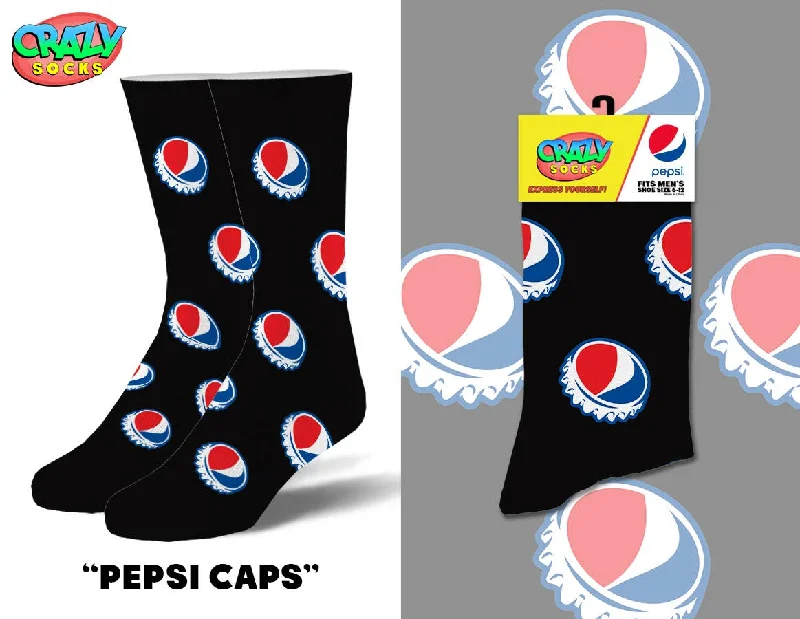 Pepsi Caps - Mens Crew Folded