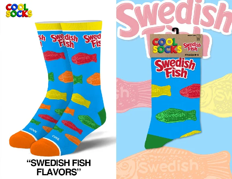 Swedish Fish Flavors - Mens Crew Folded