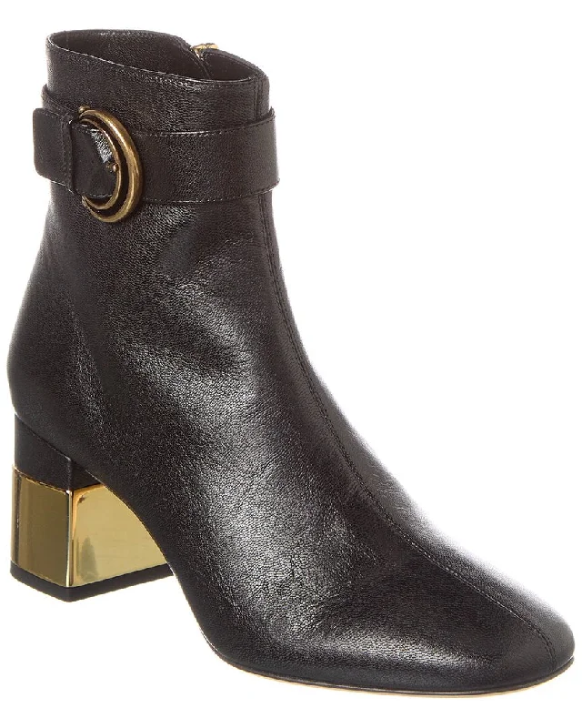 Chloé Alizè Leather Bootie