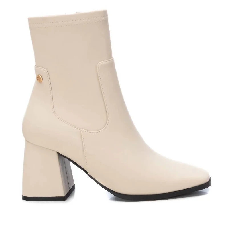 Women's Ankle Booties In Ice