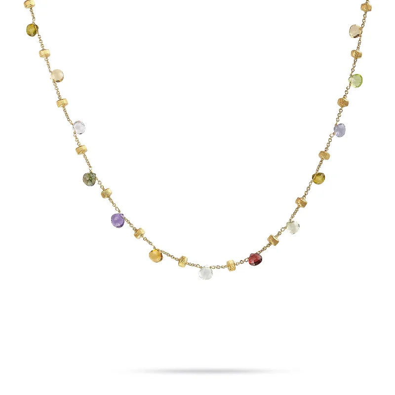 Paradise Single-Strand Gemstone Necklace