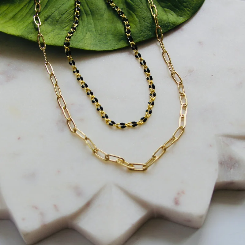 Enamel Chain Choker