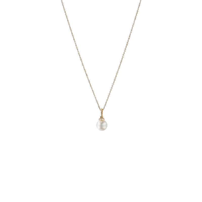 Pearl and Diamond Solari Pendant