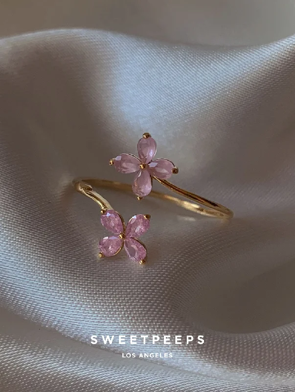 Seona Pastel Pink Ring