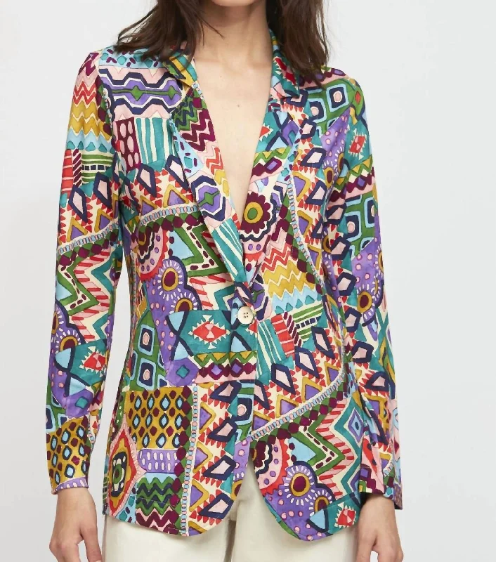 Margot Jacket In Multi