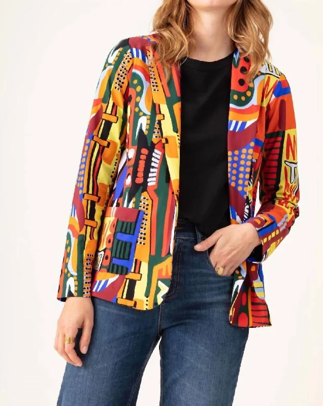 Salima Jacket In Multi