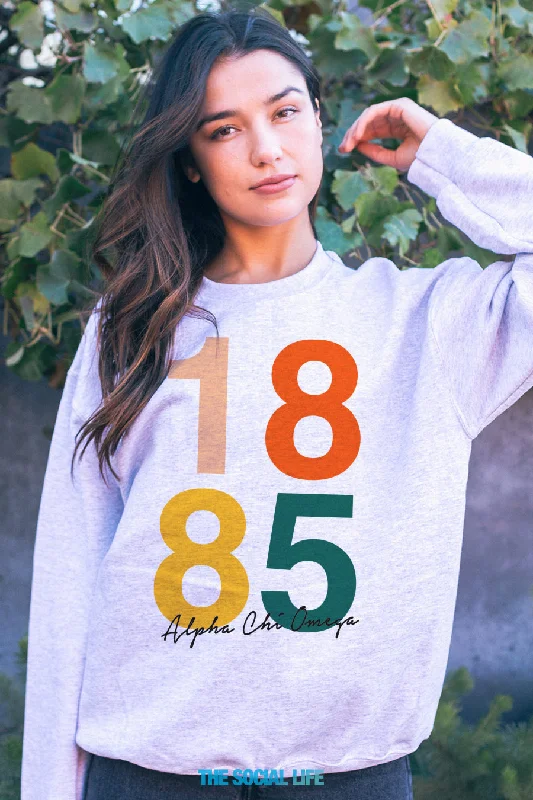 Alpha Chi Omega Big Year Crewneck