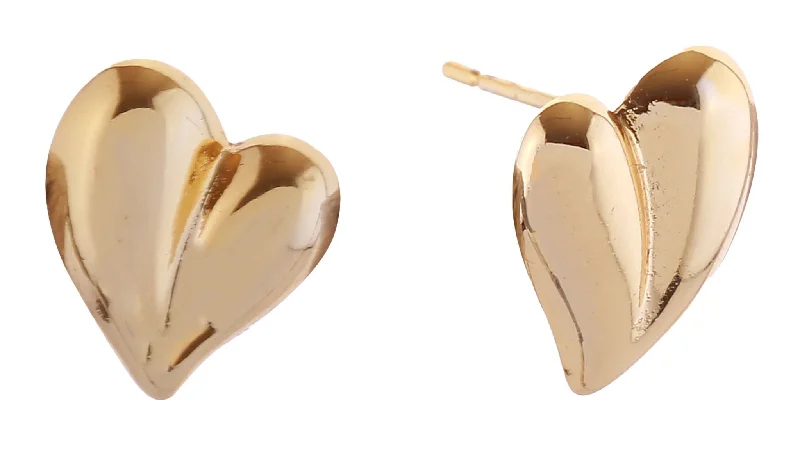 DJE310801 14K Eternal Heart Post Earrings