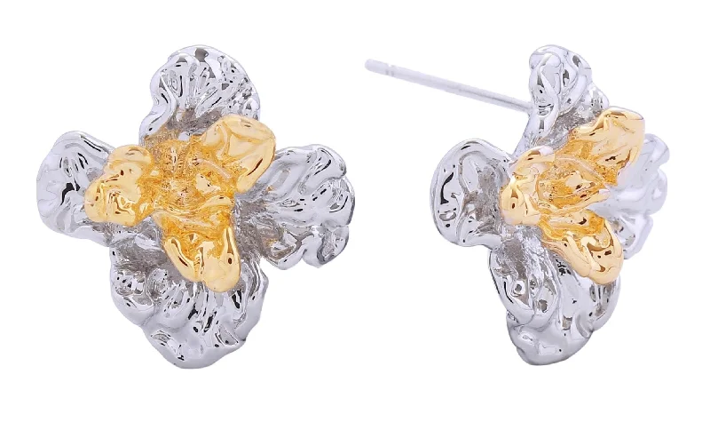 DJE310922 14K Magnolia Post Earrings