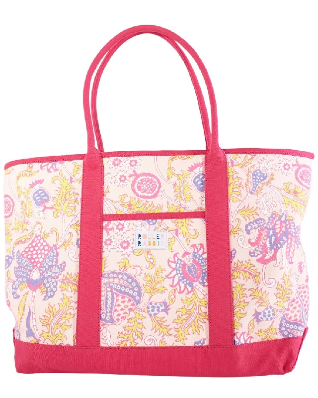 Roller Rabbit Amanda Canvas Tote