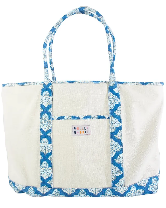 Roller Rabbit Jemina Canvas Tote