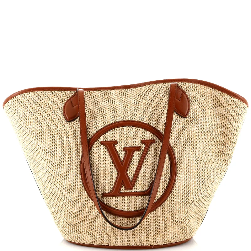 Saint Jacques NM Handbag Raffia and Leather