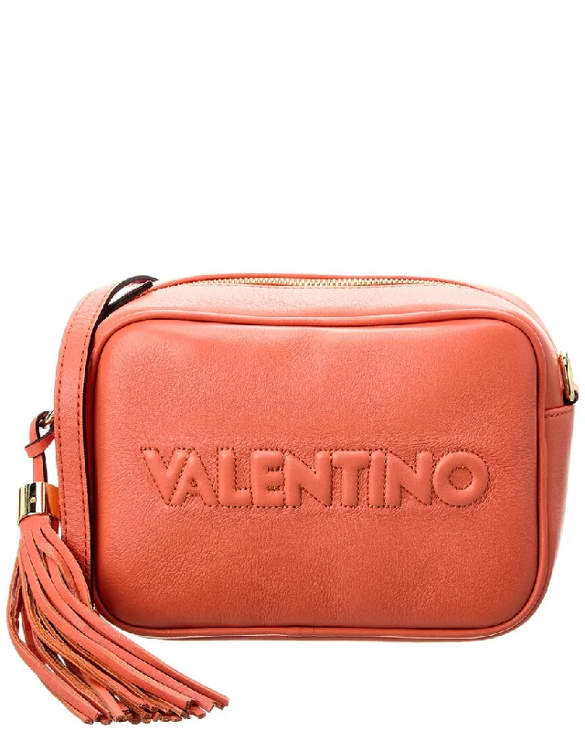 Valentino by Mario Valentino Mia Embossed Leather Crossbody