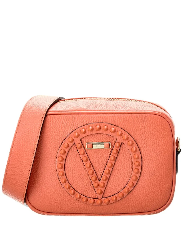 Valentino by Mario Valentino Mia Rock Leather Crossbody