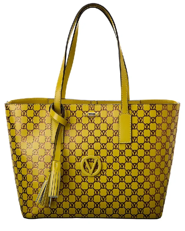 Valentino by Mario Valentino Soho Monogram Leather Tote