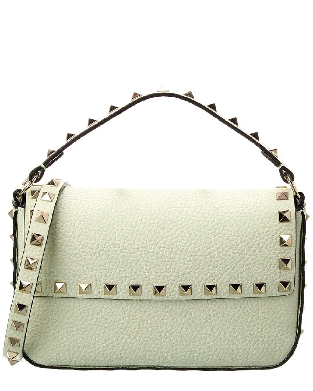 Valentino Rockstud Grainy Leather Crossbody