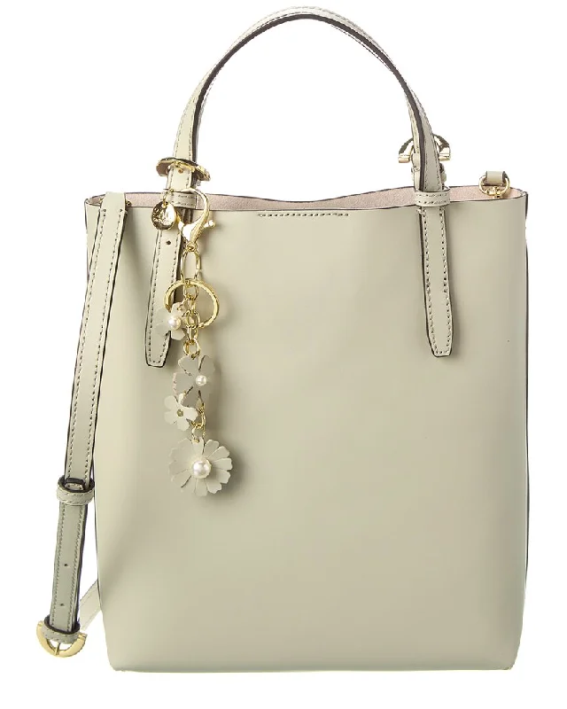 Zac Posen Posen Small Leather Tote Crossbody