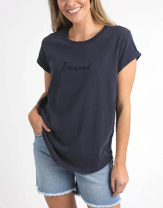 Signature Tee - Navy